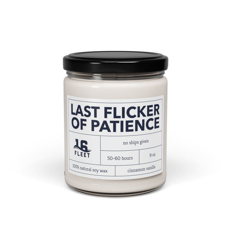 Last Flicker of Patience Candle