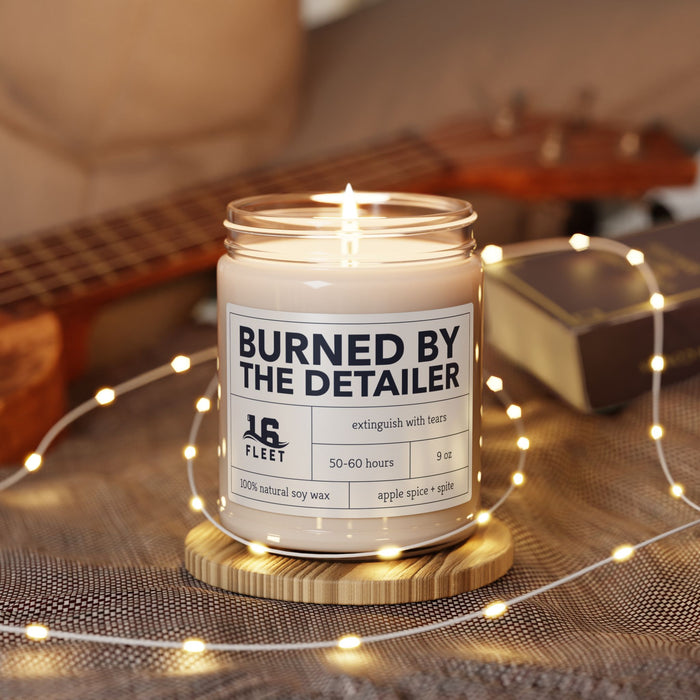 Burned By The Detailer Candle