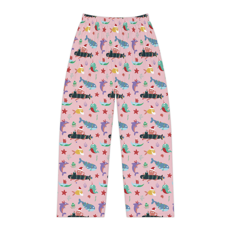 Kraken Christmas Women's Lounge Pants: Pink