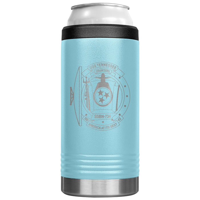 Custom Navy 12oz Cozie Insulated Tumbler