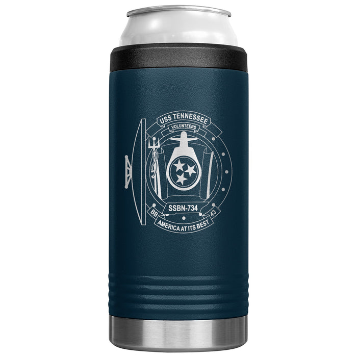 Custom Navy 12oz Cozie Insulated Tumbler