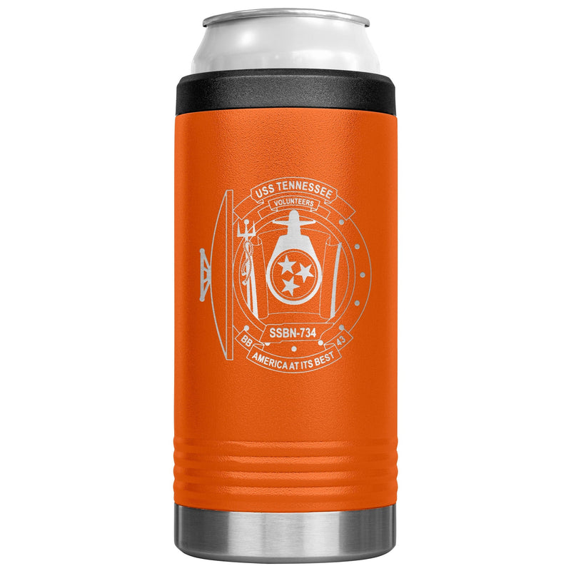 Custom Navy 12oz Cozie Insulated Tumbler