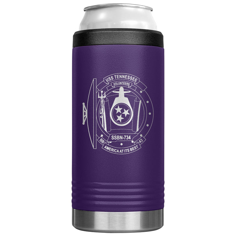 Custom Navy 12oz Cozie Insulated Tumbler