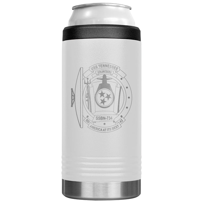 Custom Navy 12oz Cozie Insulated Tumbler