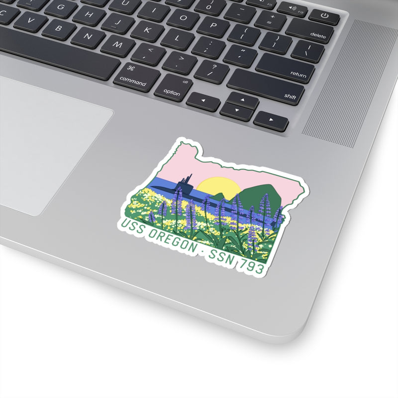 USS Oregon FRG Sticker