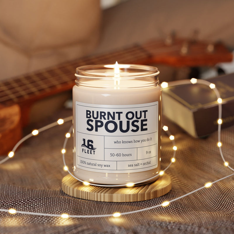 Burnt Out Spouse Candle