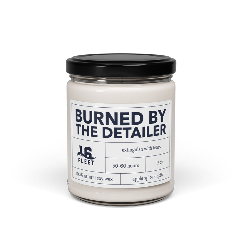 Burned By The Detailer Candle