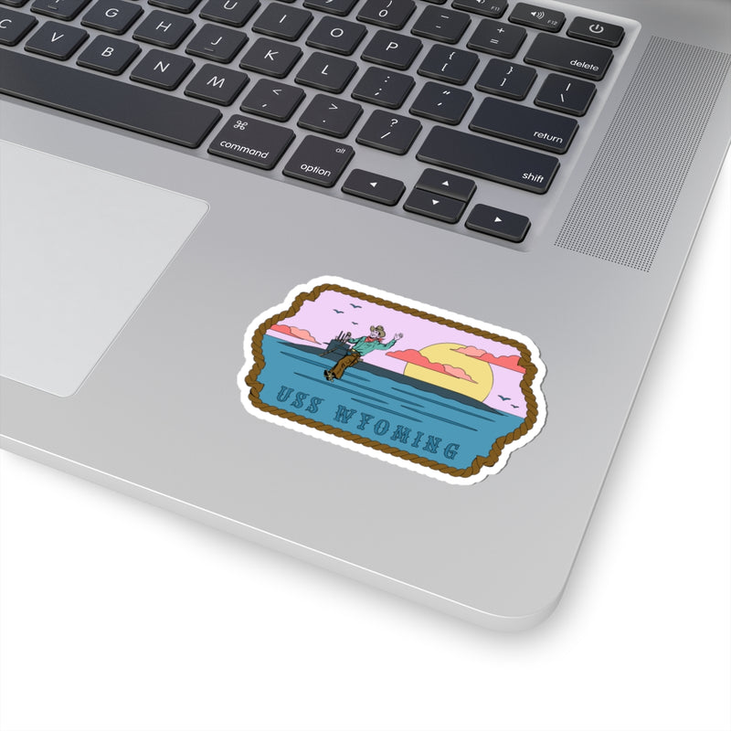 USS Wyoming FRG Sticker