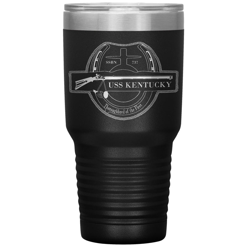 Custom Navy 30oz Insulated Tumbler