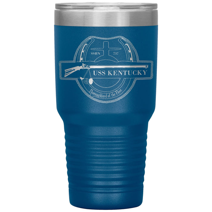 Custom Navy 30oz Insulated Tumbler