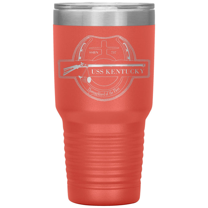 Custom Navy 30oz Insulated Tumbler