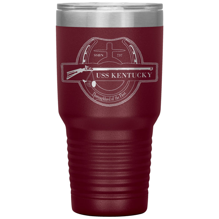 Custom Navy 30oz Insulated Tumbler