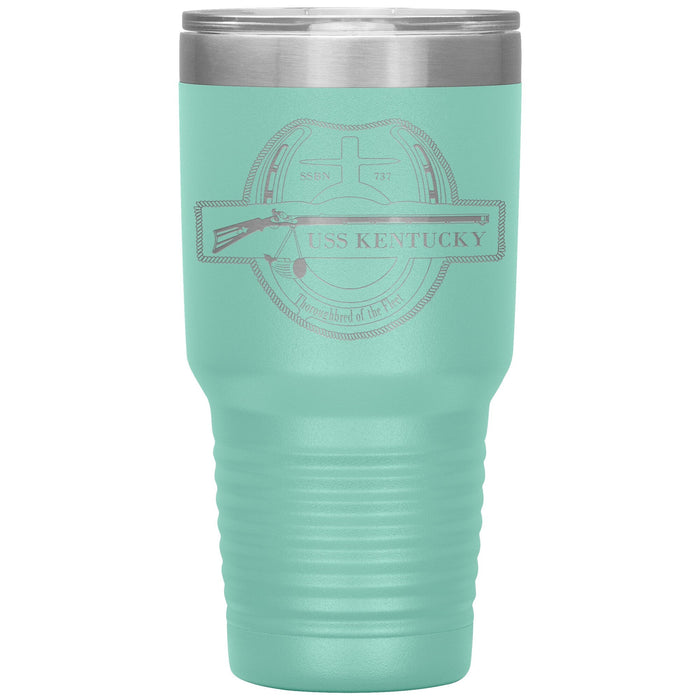 Custom Navy 30oz Insulated Tumbler