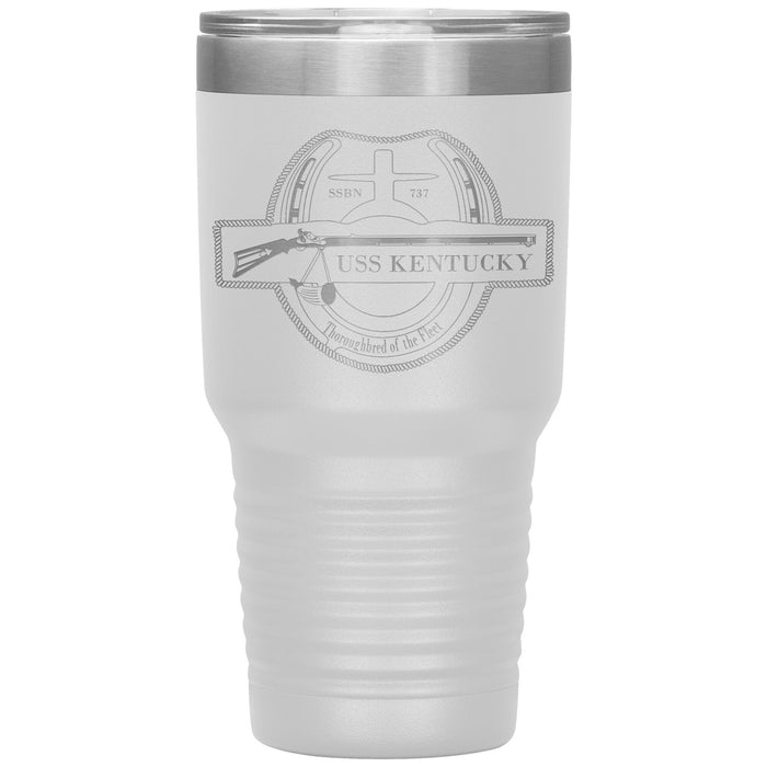 Custom Navy 30oz Insulated Tumbler