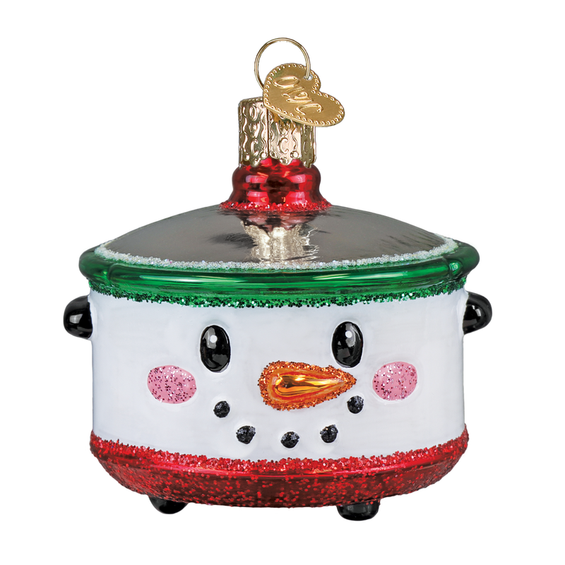 Snowman Slow Cooker Ornament