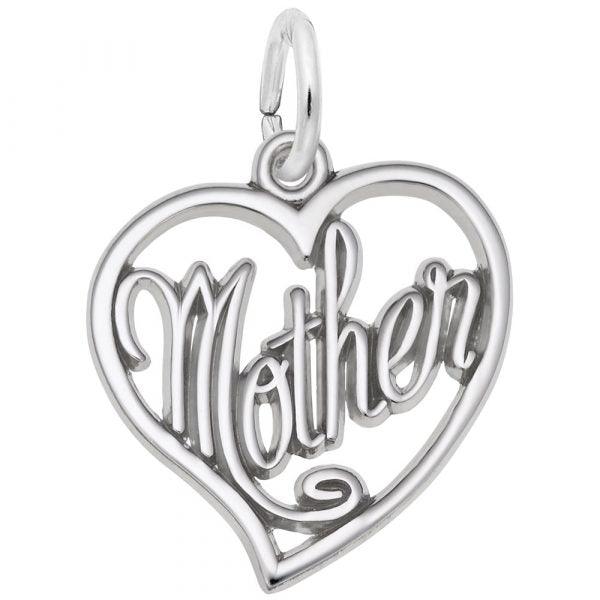 Mother Open Heart Charm - 16Submarines