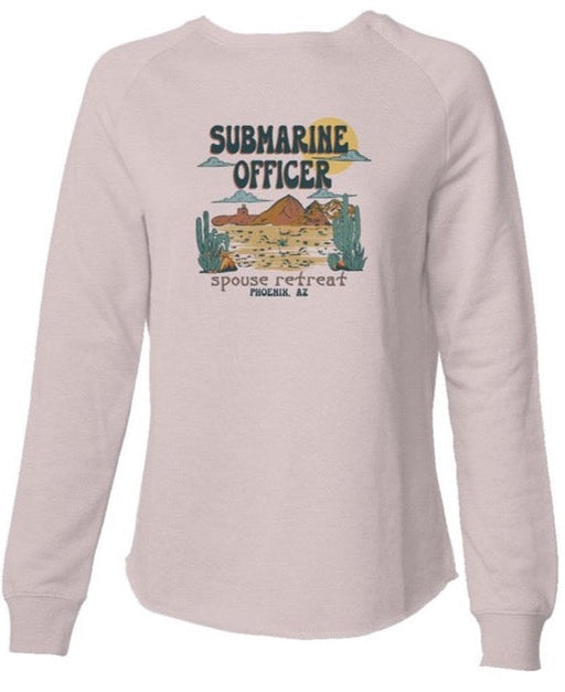 Submarine Officer Spouse Retreat Lightweight Sweatshirt