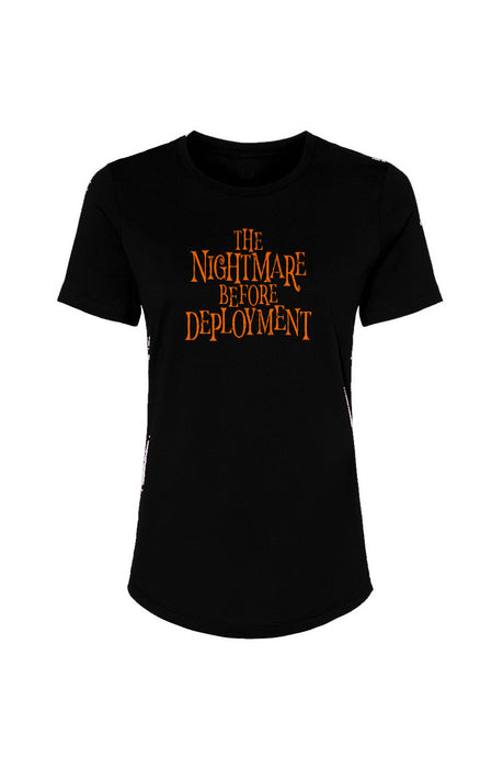 Nightmare Before Deployment Ladies T-Shirt