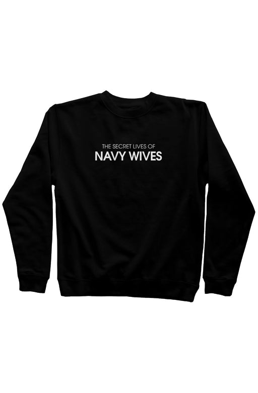 Secret Lives of Navy Wives Embroidered Sweatshirt