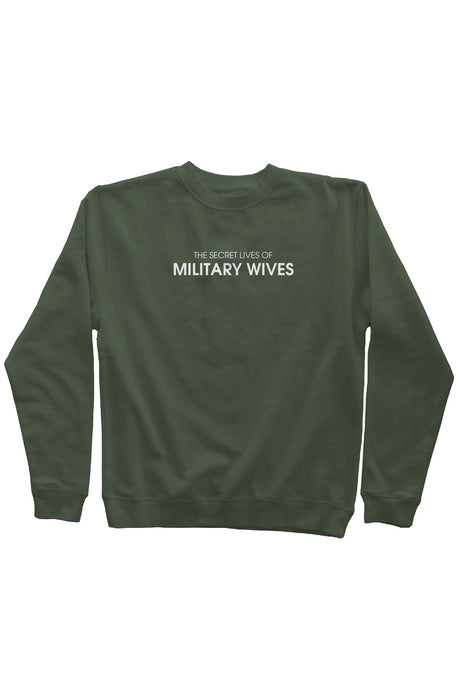 The Secret Lives of Military Wives Embroidered Sweatshirt