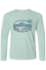 USS Asheville Youth Long Sleeve Sun Shirt