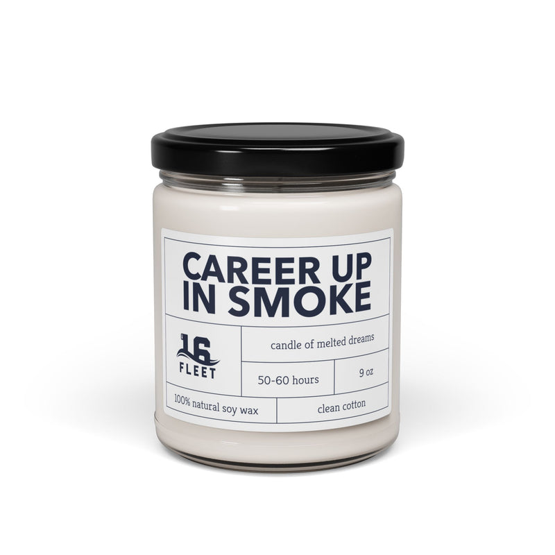 Career Up In Smoke Candle