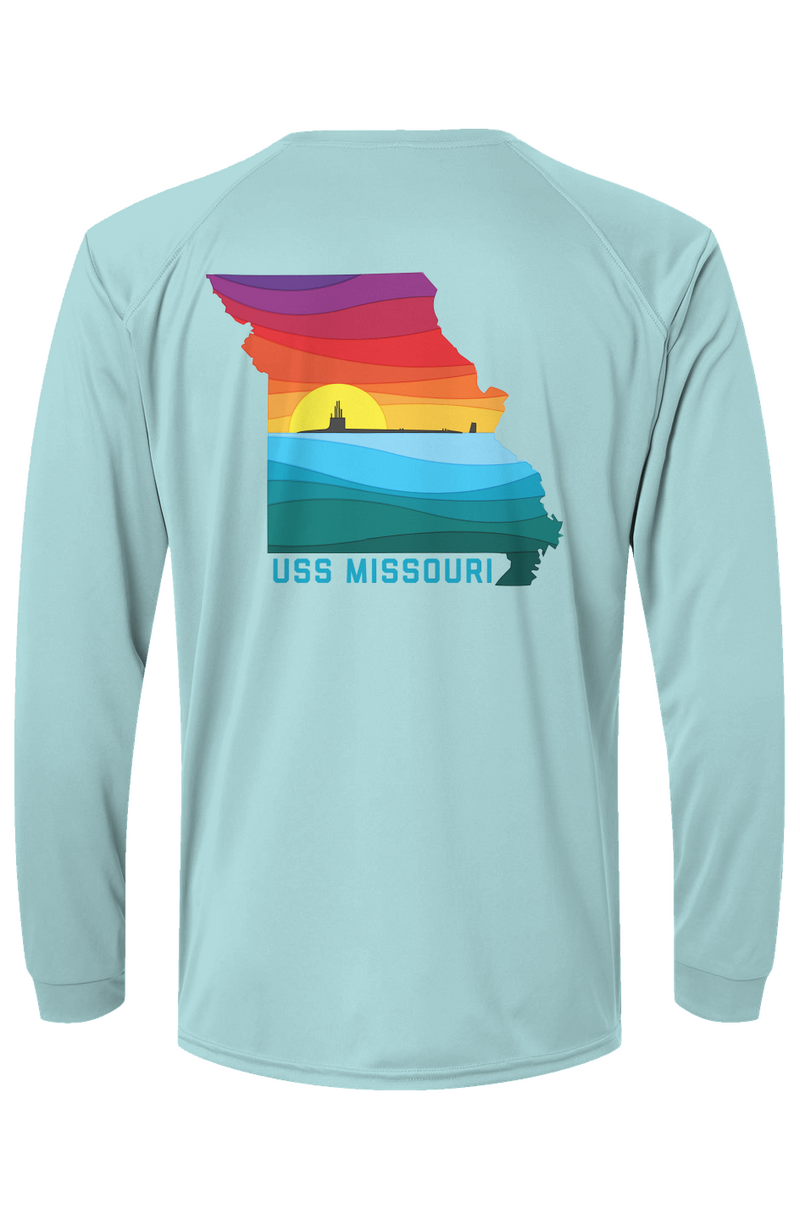 USS Missouri FRG Long Sleeve Sun Shirt