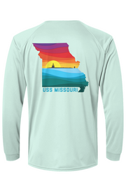 USS Missouri FRG Long Sleeve Sun Shirt