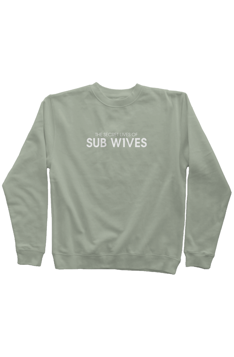 The Secret Lives of Sub Wives Embroidered Sweatshirt