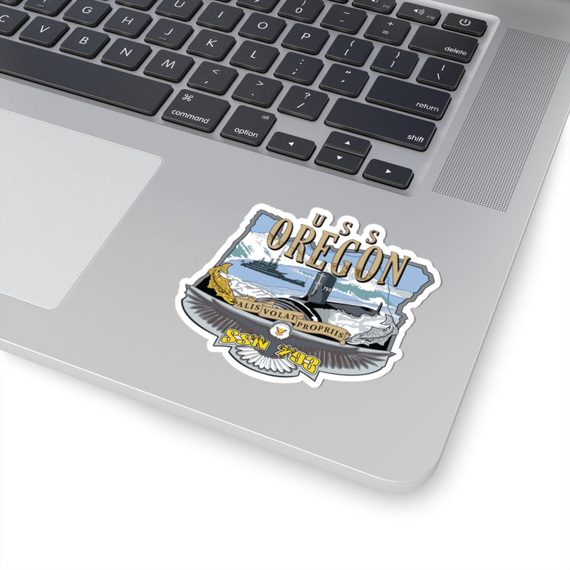 USS Oregon Sticker