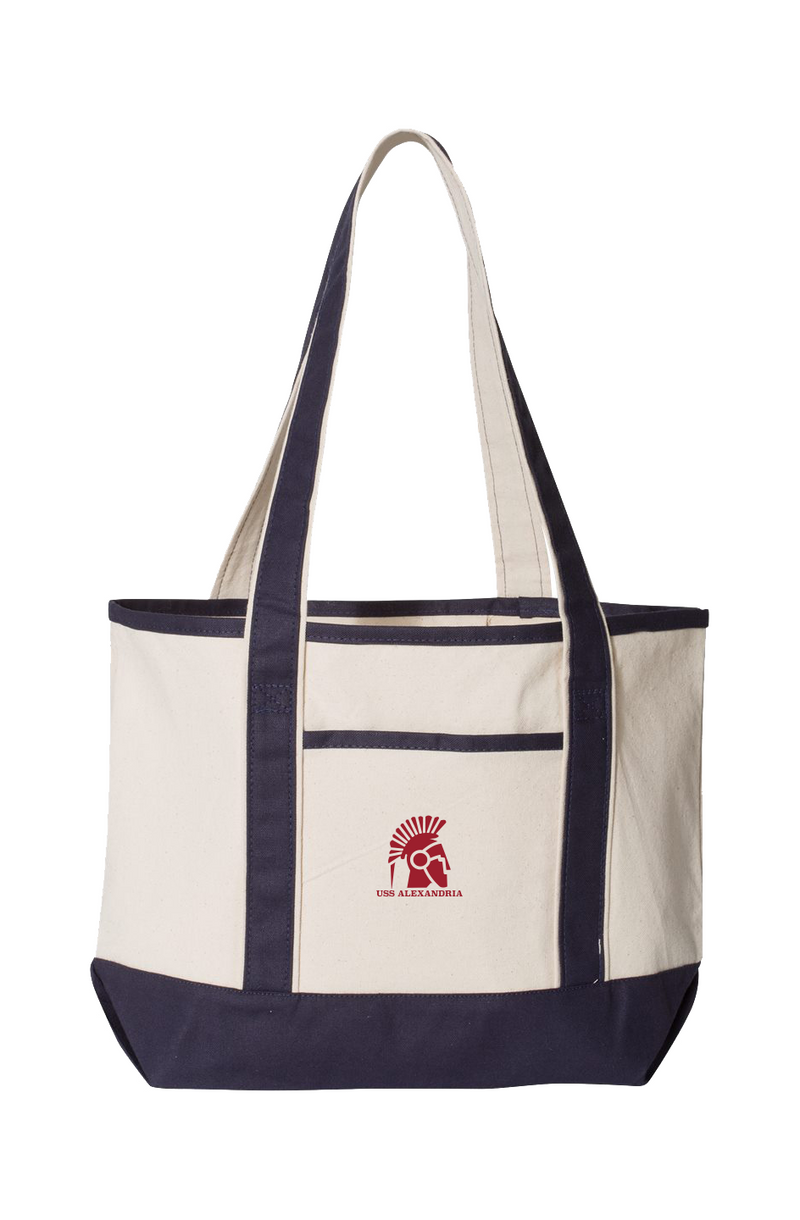 USS Alexandria FRG Boat Tote