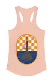 USS Tennessee FRG Womens Racerback Tank