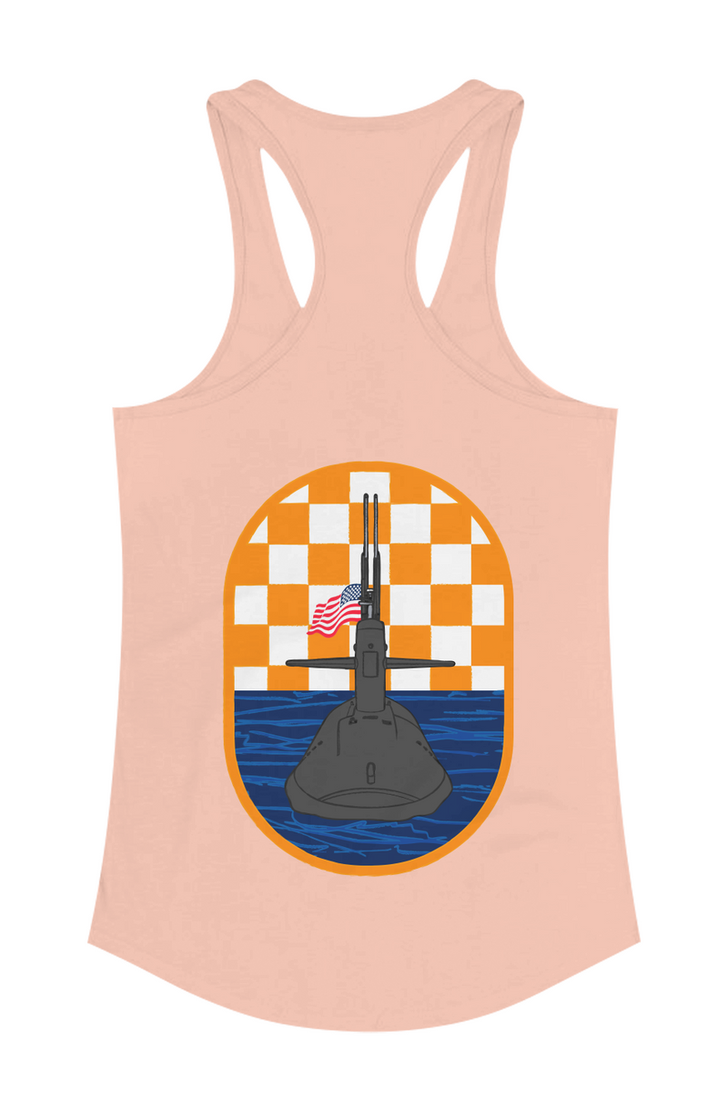 USS Tennessee FRG Womens Racerback Tank