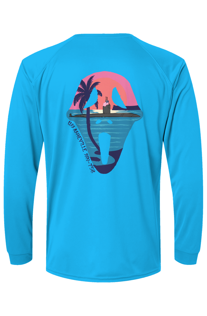 USS Asheville Swag Long Sleeve Sun Shirt