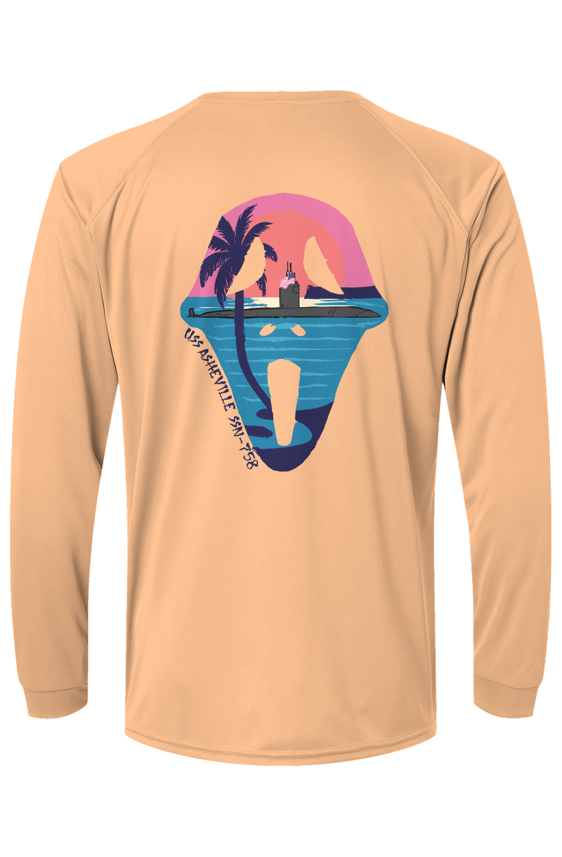 USS Asheville Swag Long Sleeve Sun Shirt