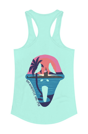 USS Asheville Swag Womens Racerback Tank