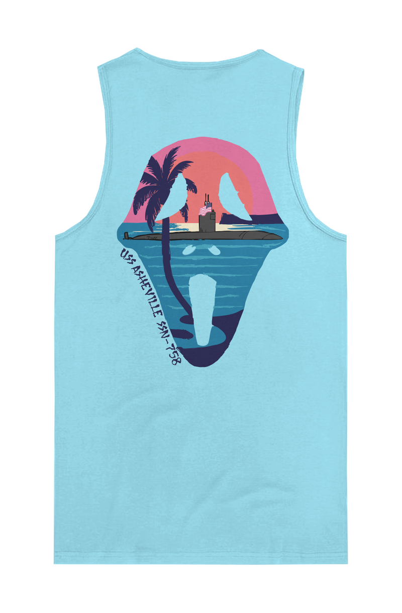 USS Asheville Swag Mens Tank Top