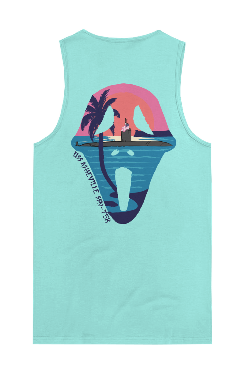 USS Asheville Swag Mens Tank Top