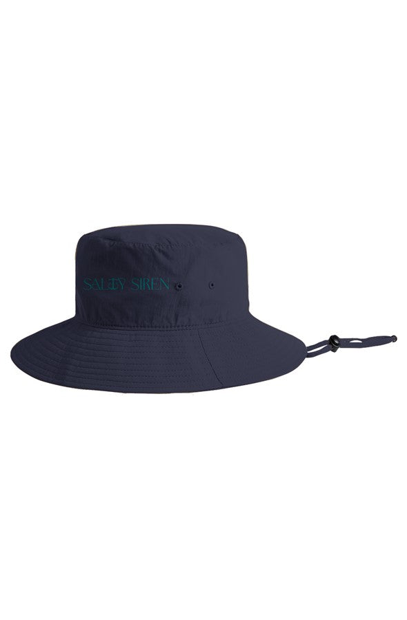 Salty Siren Nylon Wide Brim Bucket Hat