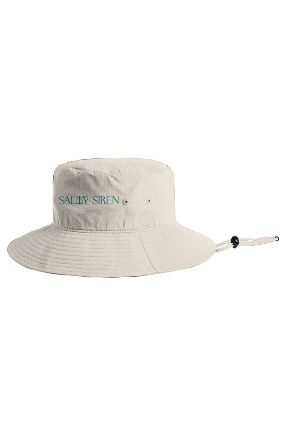 Salty Siren Nylon Wide Brim Bucket Hat