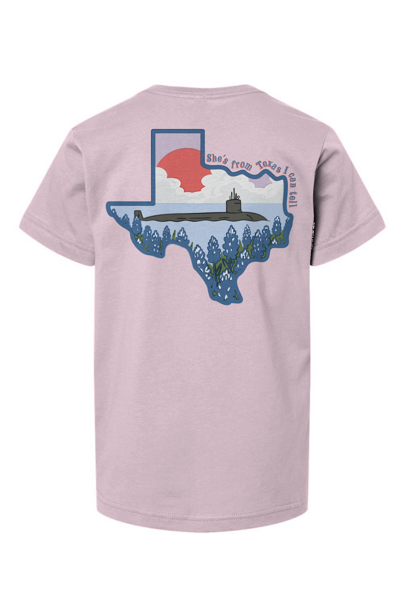 USS Texas FRG Youth T Shirt