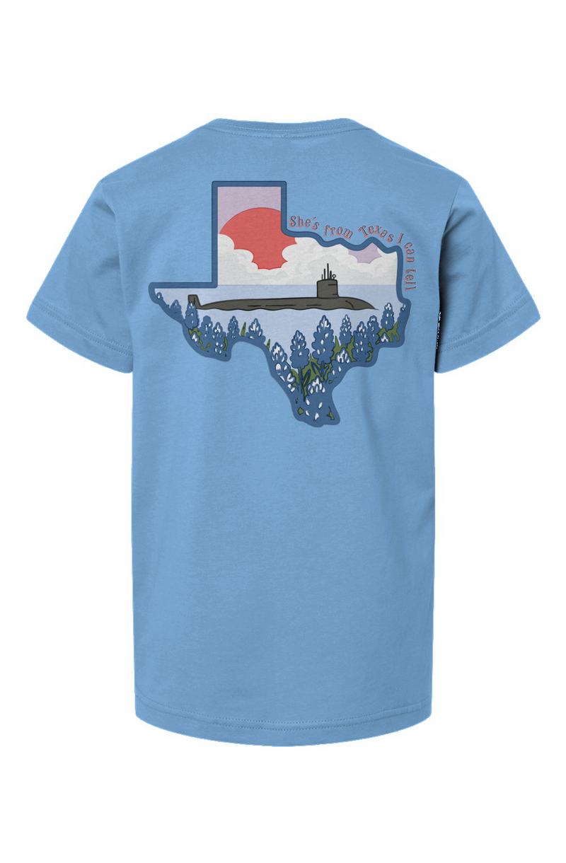 USS Texas FRG Youth T Shirt