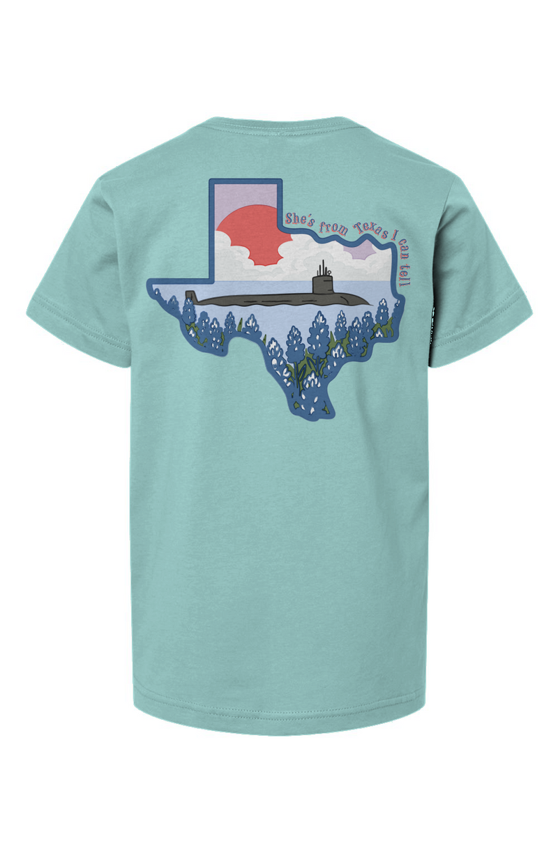 USS Texas FRG Youth T Shirt