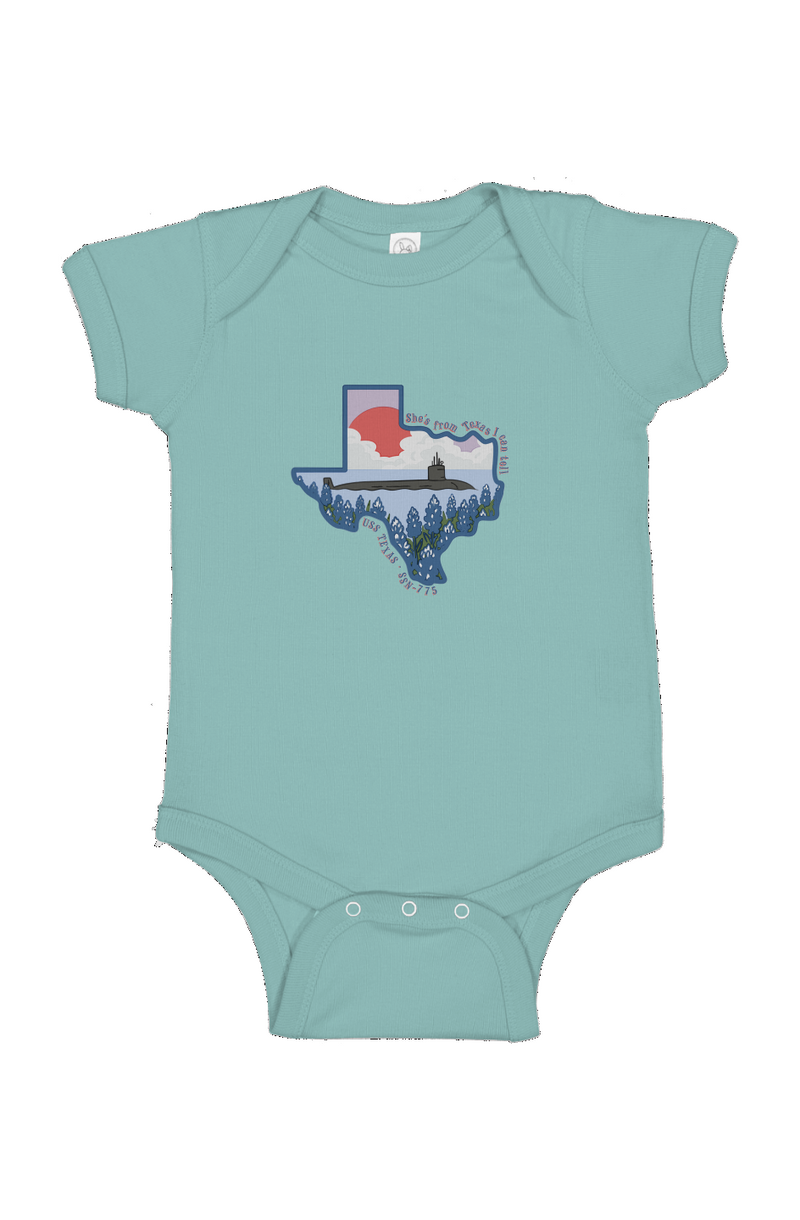 USS Texes FRG Infant Bodysuit