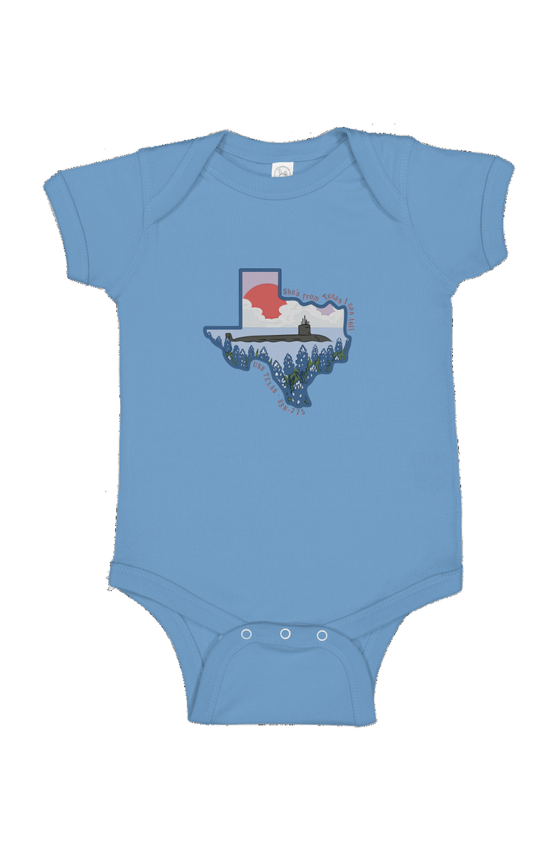 USS Texes FRG Infant Bodysuit