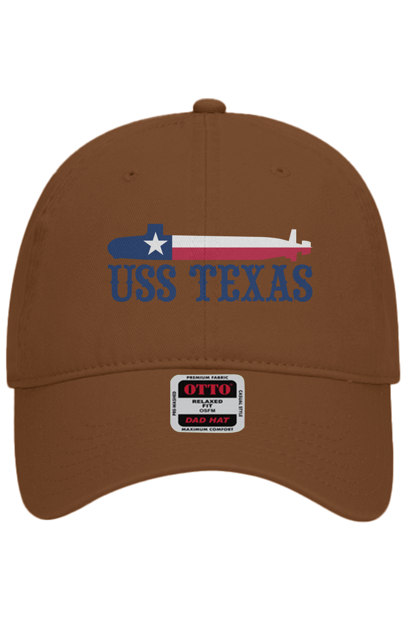 USS Texas FRG Otto Dad Hat