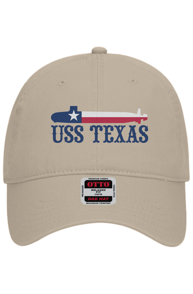 USS Texas FRG Otto Dad Hat