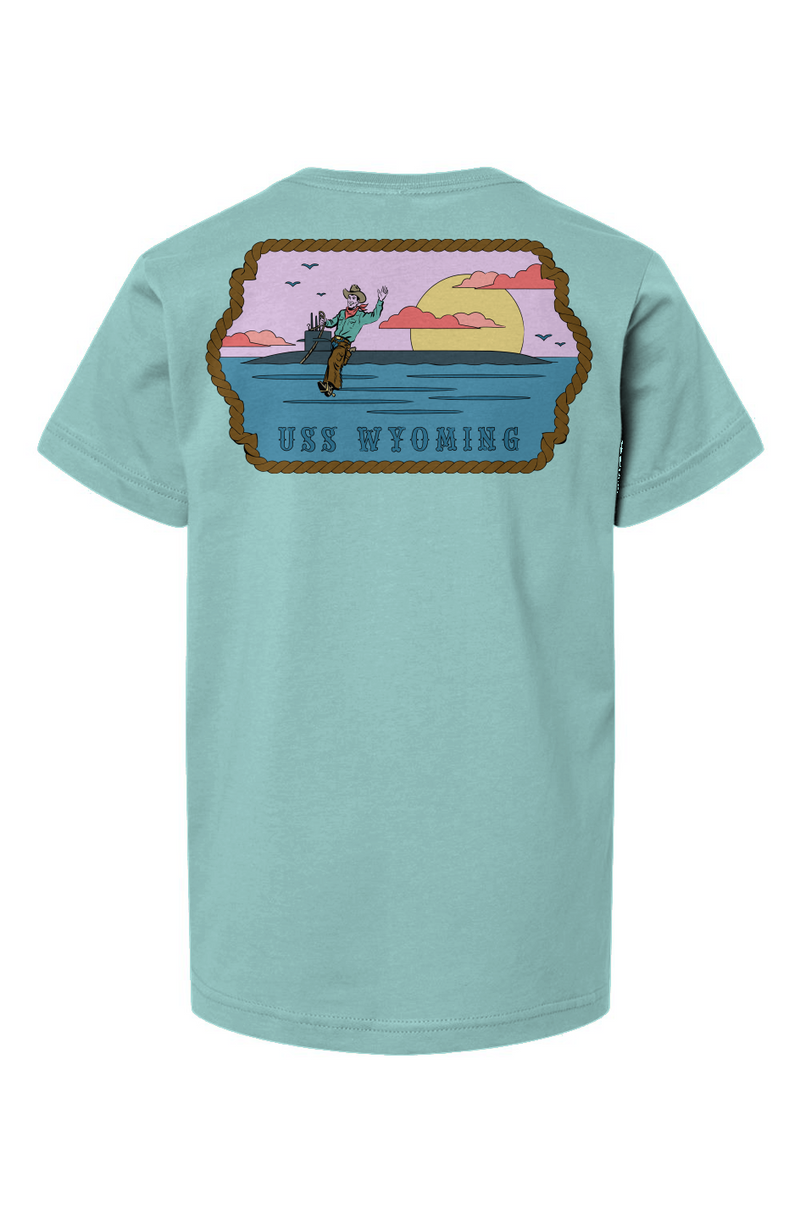USS Wyoming FRG Youth T Shirt