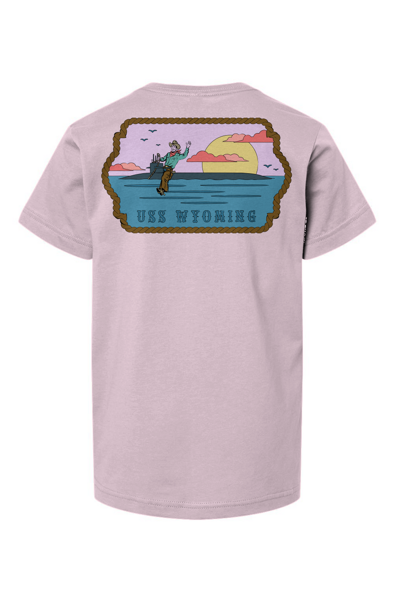USS Wyoming FRG Youth T Shirt