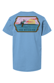 USS Wyoming FRG Youth T Shirt